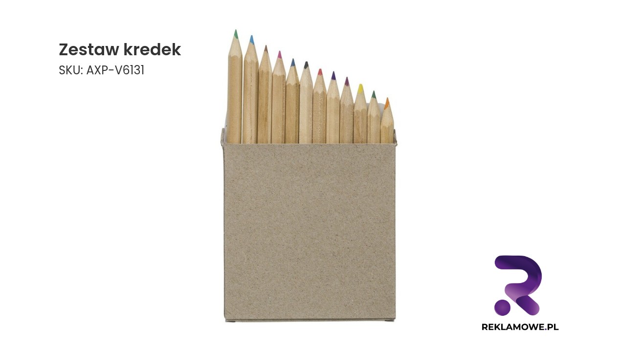 Zestaw kredek kolorowych do rysowania