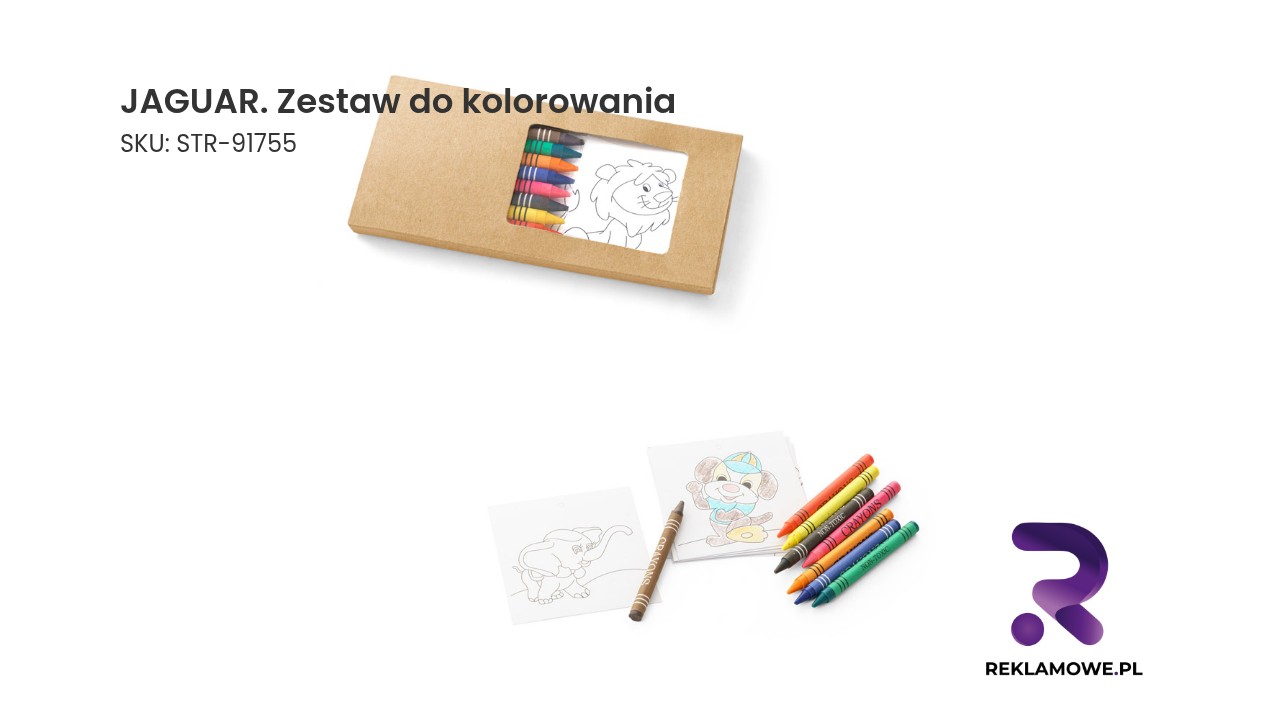 JAGUAR zestaw do kolorowania dla dzieci