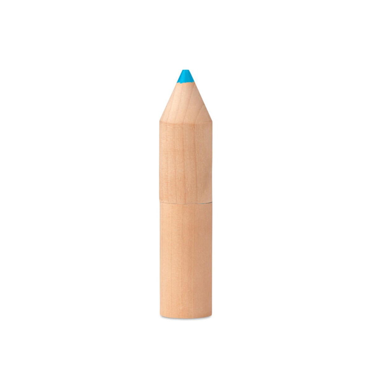 6 kredek w drewnianym pudełku PETIT COLORET mo9875-40