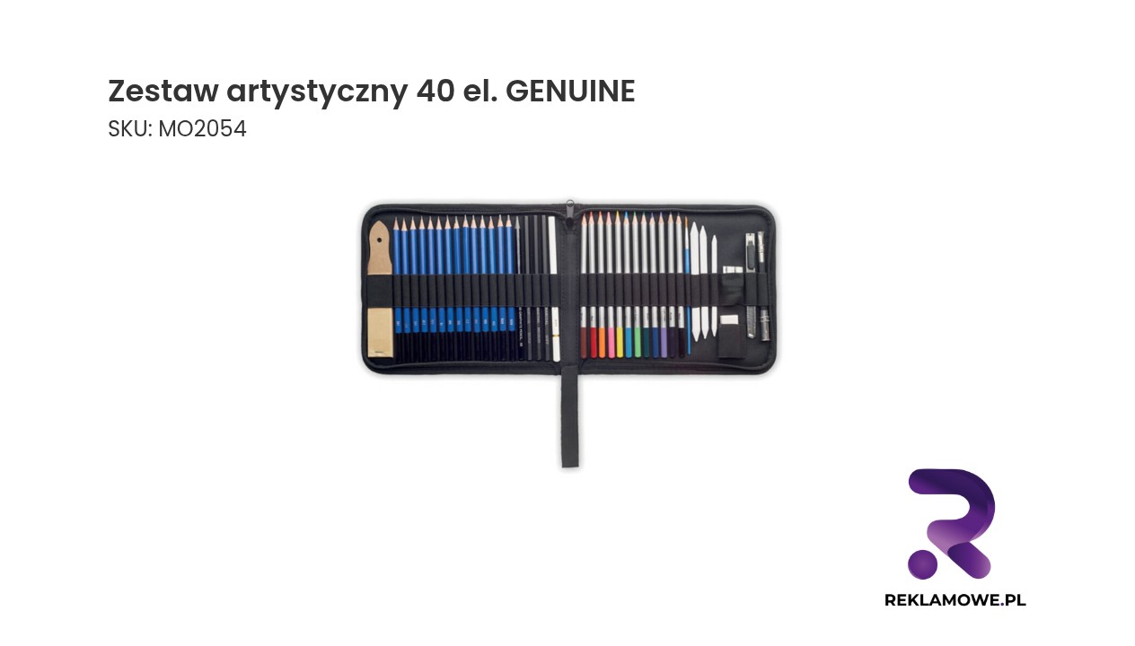 Zestaw artystyczny 40 elementów GENUINE