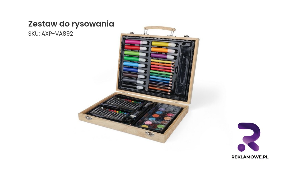 Zestaw do rysowania w pełnym wyposażeniu