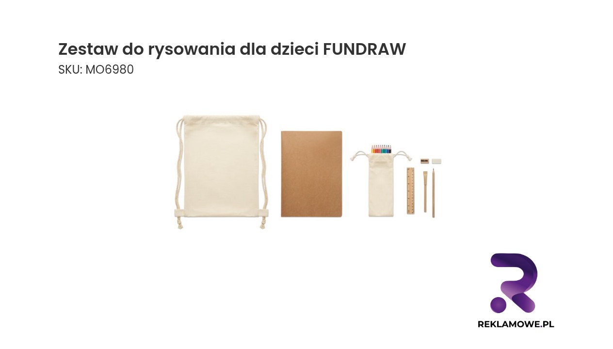 Zestaw do rysowania dla dzieci FUNDRAW Zestaw do rysowania dla dzieci FUNDRAW – kreatywny komplet plastyczny dla najmłodszych